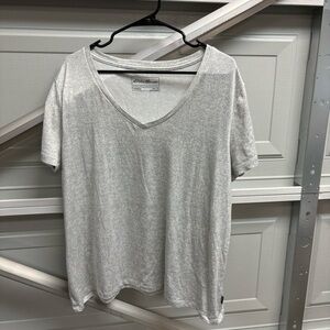 Eddie Bauer Gray Pajama Top